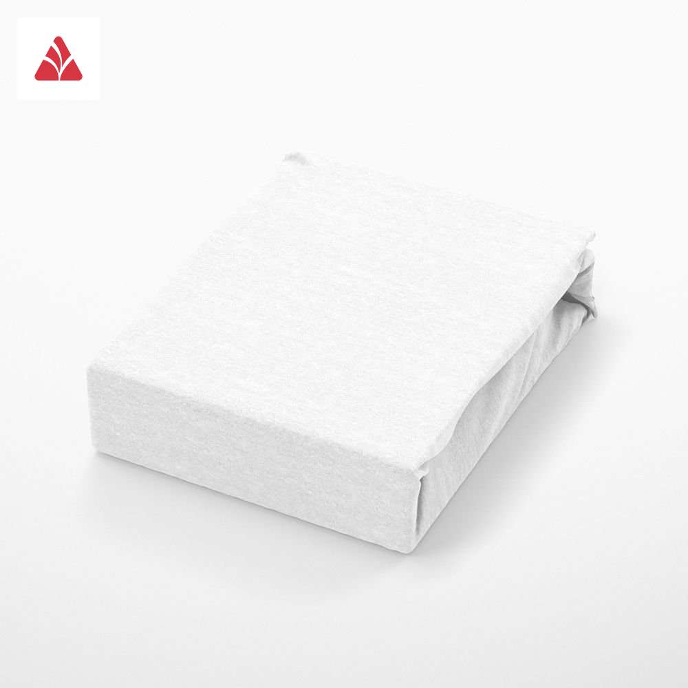 Dušečni čaršav ranforce bela