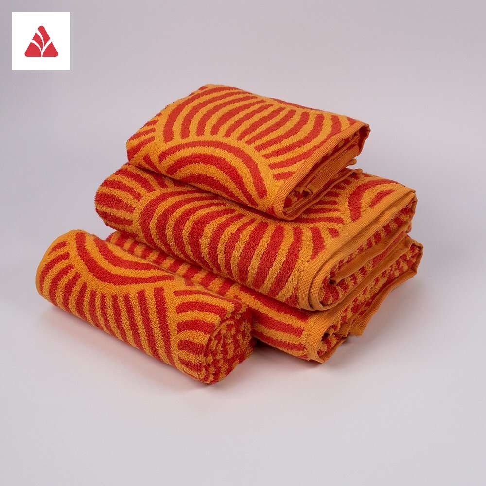 Peškir Swiral narandžasta žuta